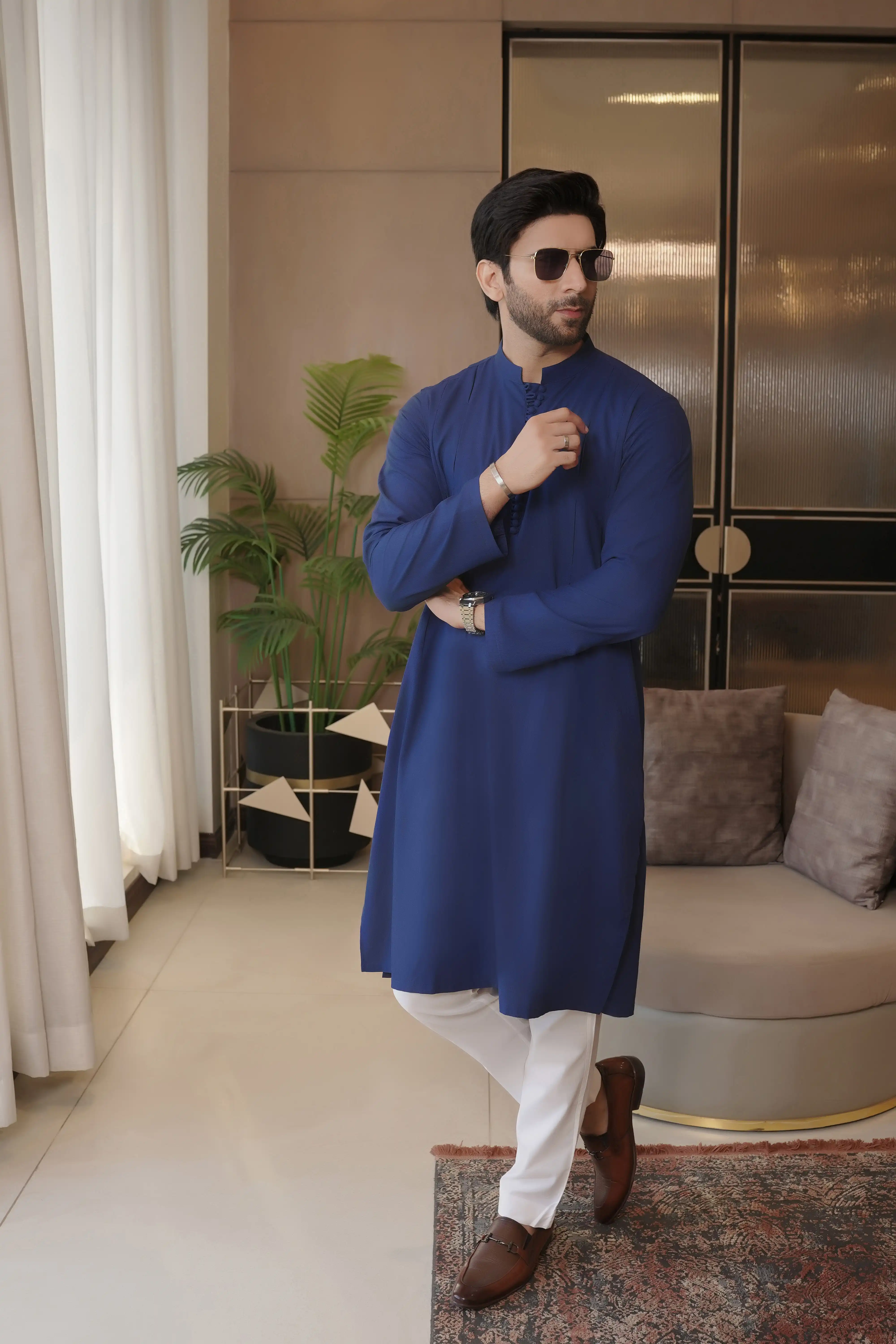 INDIGO BLUE KURTA