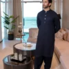 DESIGNER COLLECTION KAMEEZ SHALWAR 11 Navy Blue Kameez Shalwar