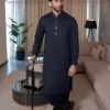 DESIGNER COLLECTION KAMEEZ SHALWAR 10 Navy Blue Kameez Shalwar