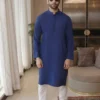 INDIGO BLUE KURTA 8 Blue Kurta For Men