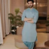 DESERT BLUE KAMEEZ SHALWAR 7 Blue Kameez Shalwar