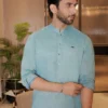 DESERT BLUE KAMEEZ SHALWAR 9 Light Blue Kameez Shalwar