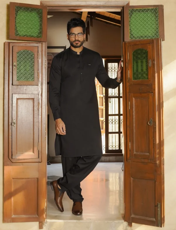 Black Kameez Shalwar