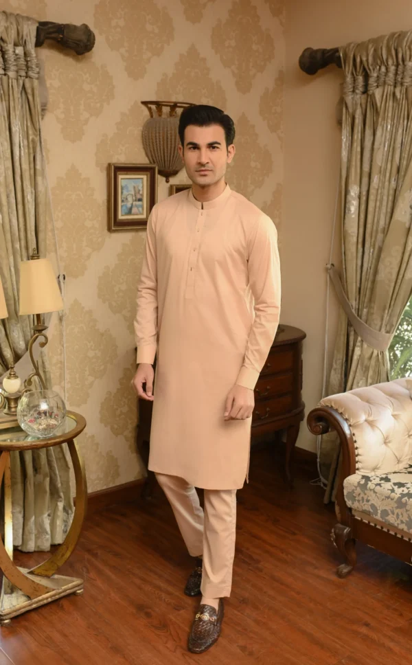 Beige Kurta Pajama