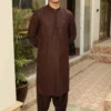 BRUNETTE KAMEEZ SHALWAR 7 Brown Kameez Shalwar