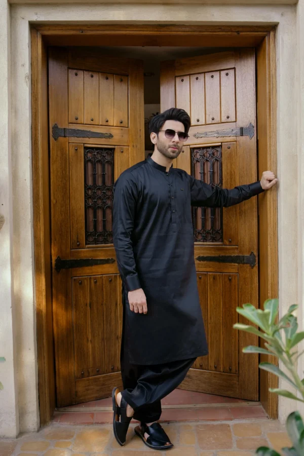 Black Kameez Shalwar