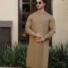 Tortilla Brown Kameez Shalwar 6 Brown Kameez Shalwar