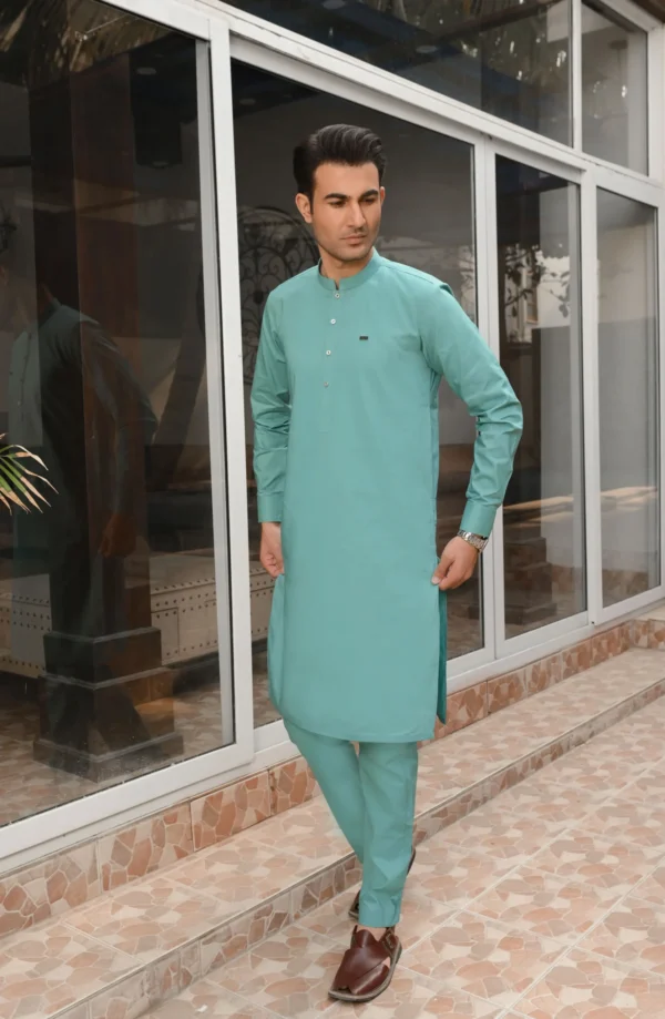 Green Kurta Pajama For Men