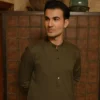 SEAWEED GREEN KURTA PAJAMA 5 Green Kurta Pajama For Men