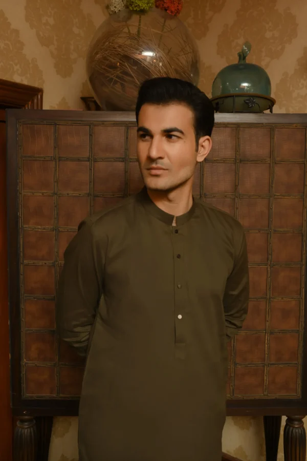 Green Kurta Pajama For Men