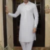 White Kameez Shalwar For Men