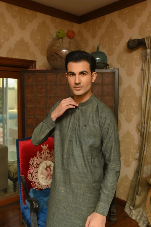 Green Kurta Pajama For Men