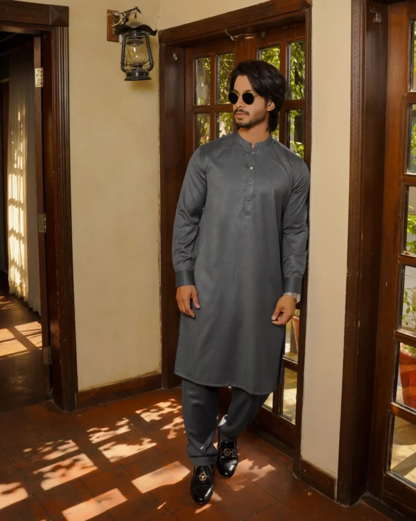 Gray Kurta Pajama