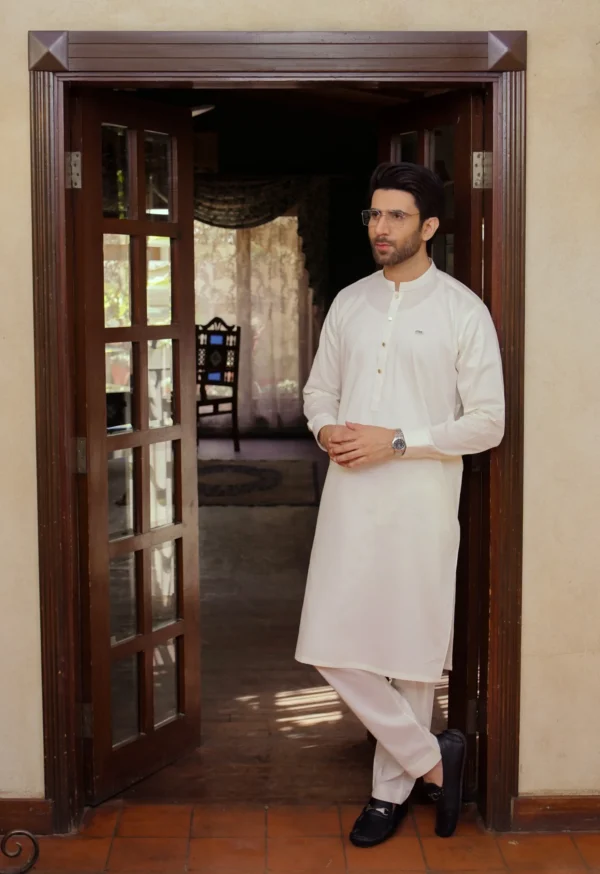 Cream Kurta Pajama