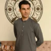 Gray Kameez Shalwar For Men