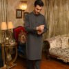 Dark Gray Kurta Pajama