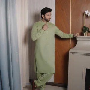 Home 21 Green Kameez Shalwar