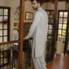 Gray Kameez Shalwar