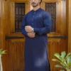 Navy Blue Kameez Shalwar 7 Navy Blue Kameez Shalwar For Men