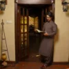 BROWN KAMEEZ SHALWAR 7 Brown Kameez Shalwar