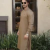 Tortilla Brown Kameez Shalwar 7 Brown Kameez Shalwar