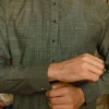 TWO-TONE GREEN KURTA PAJAMA 8 Green Kurta Pajama