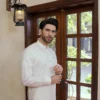 CREAM KURTA PAJAMA 9 Cream Kurta Pajama