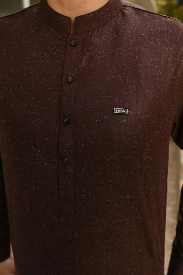 BRUNETTE KAMEEZ SHALWAR 5 Brown Kameez Shalwar