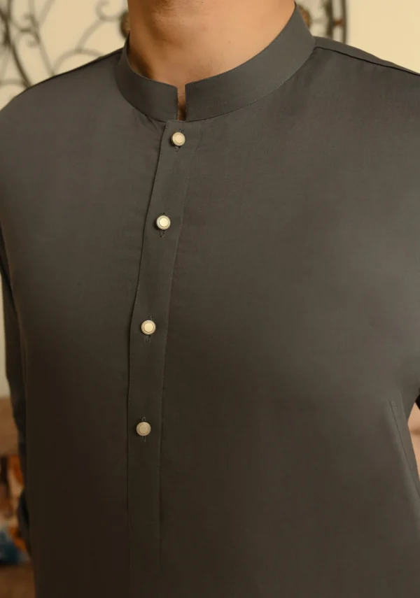 Gray Kameez Shalwar