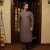 BROWN KAMEEZ SHALWAR 5 Brown Kameez Shalwar
