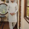 Gray Kameez Shalwar