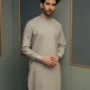 Gray Kameez Shalwar