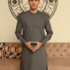 Gray Kameez Shalwar
