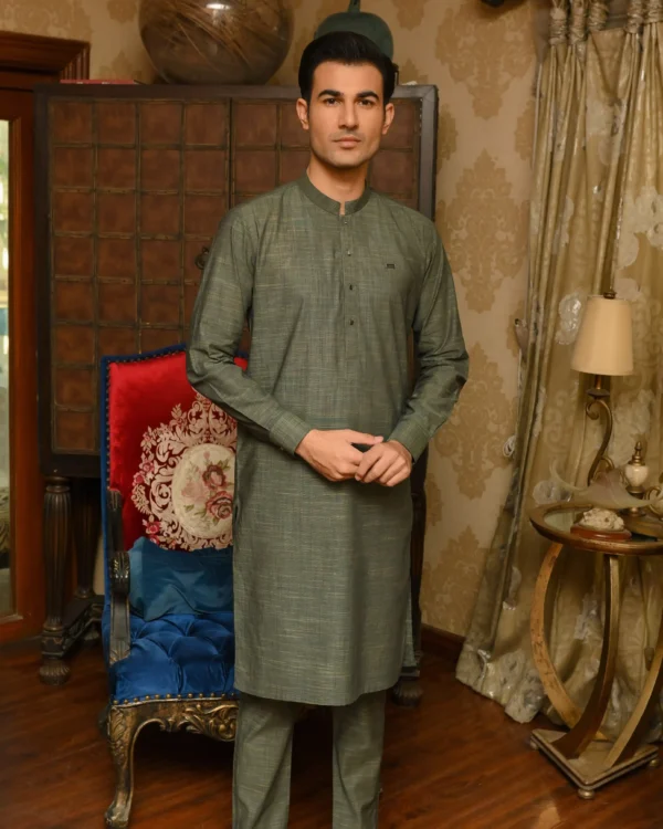 Green Kurta Pajama For Men